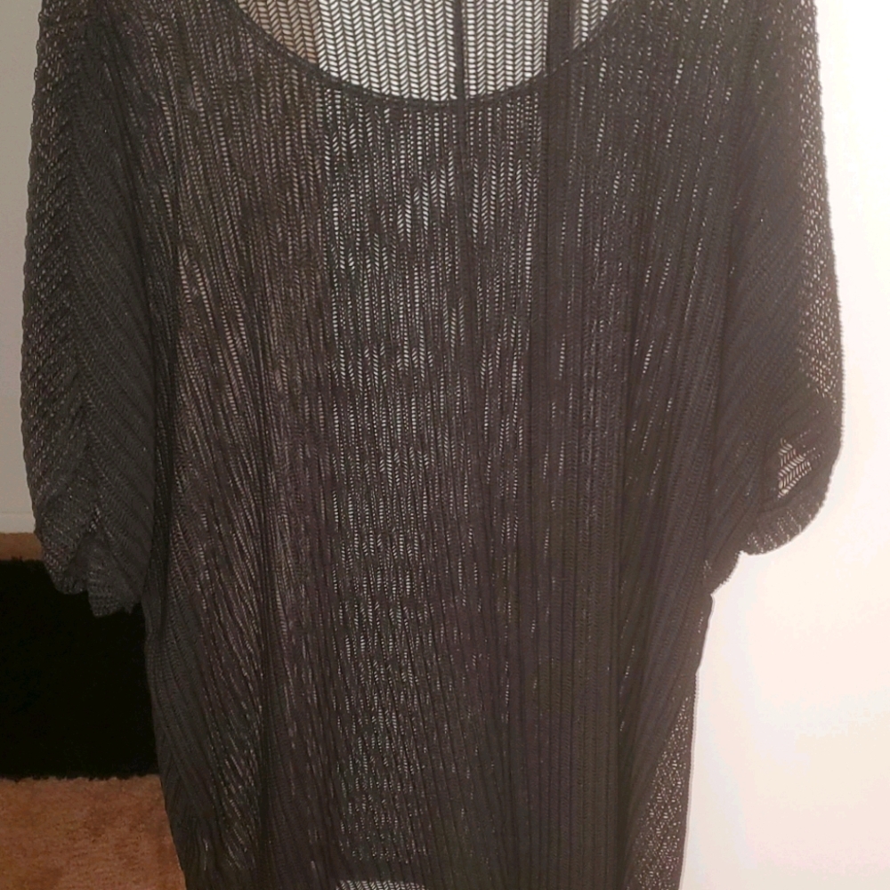 Womens fish net looking top